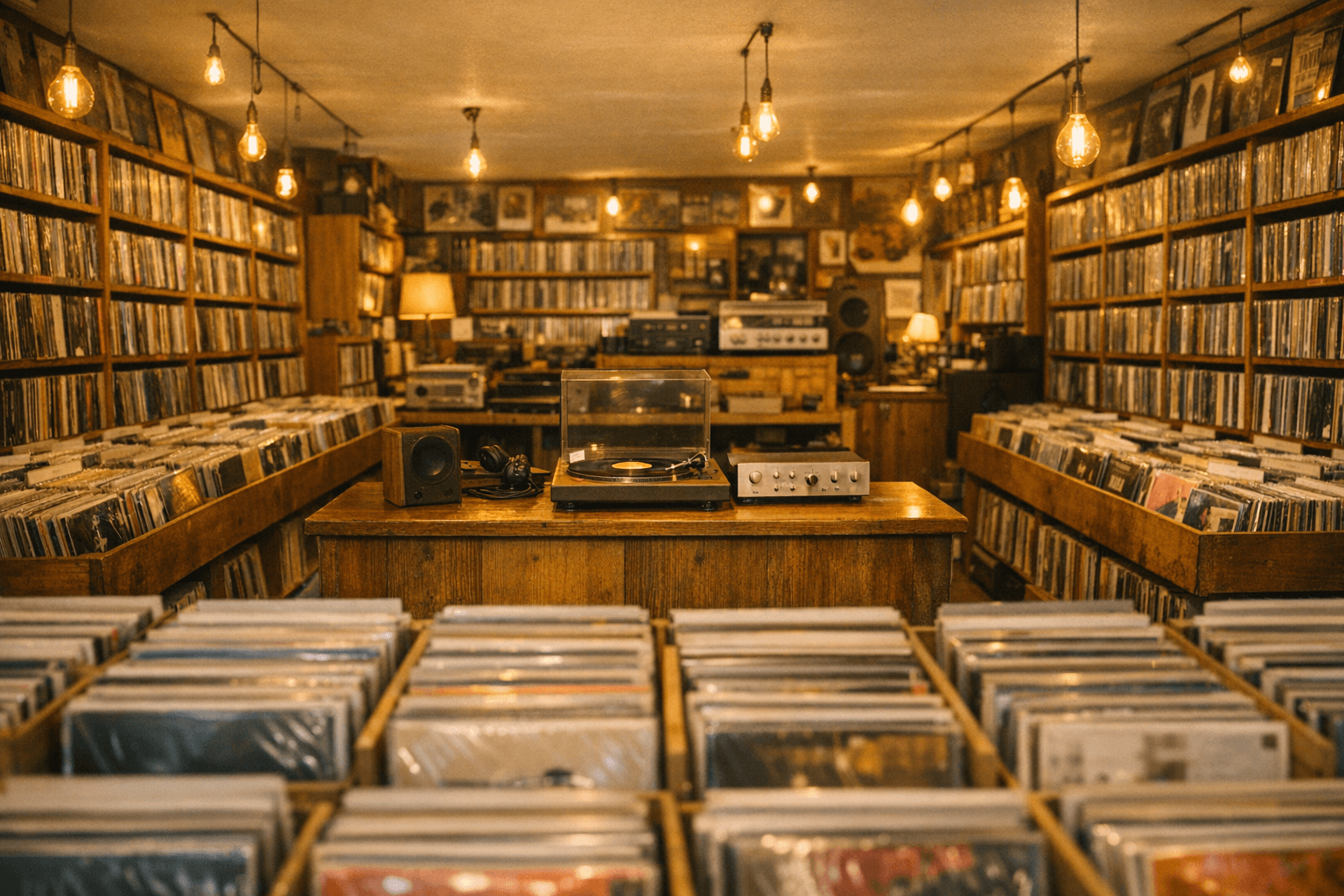 Vinyl Records and CDs Marketplace